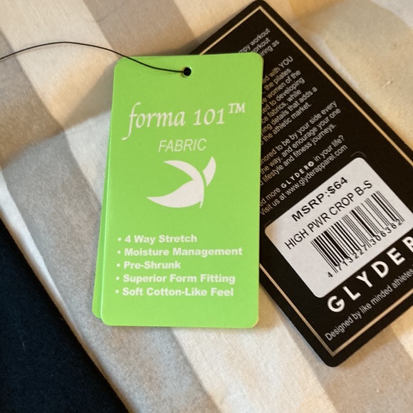 High waist high power crop leggings. - Picture 3 of 3